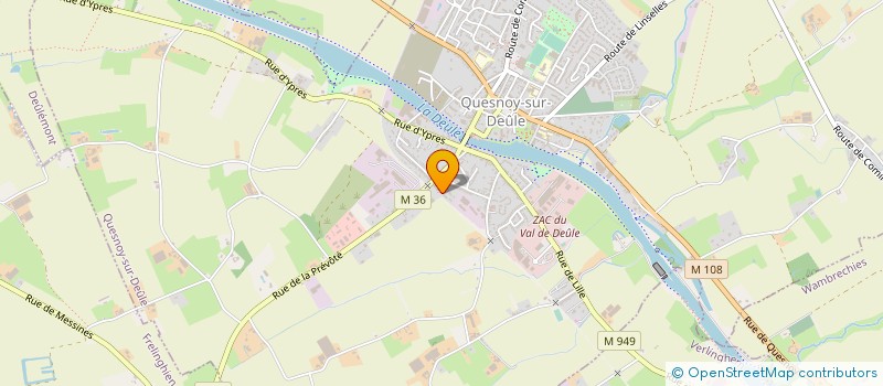 localisation de l'entreprise 815 080 023  à QUESNOY-SUR-DEULE