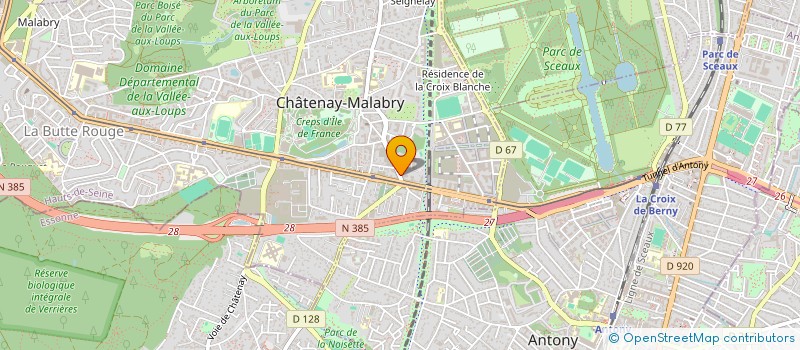 localisation de l'entreprise 815 081 583 à MONTREUIL