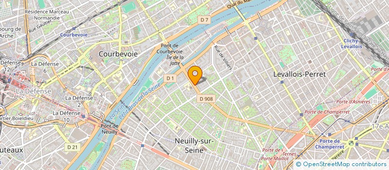 localisation de l'entreprise 815 103 114 à NEUILLY-SUR-SEINE
