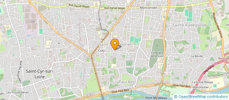 localisation de l'entreprise 815 106 083   TOURS