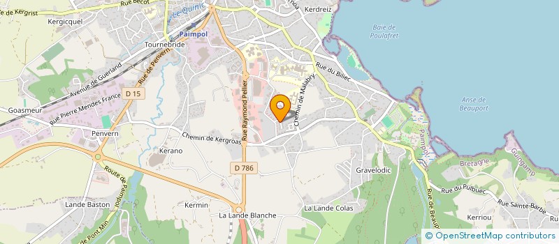 localisation de l'entreprise 815 107 891   PAIMPOL