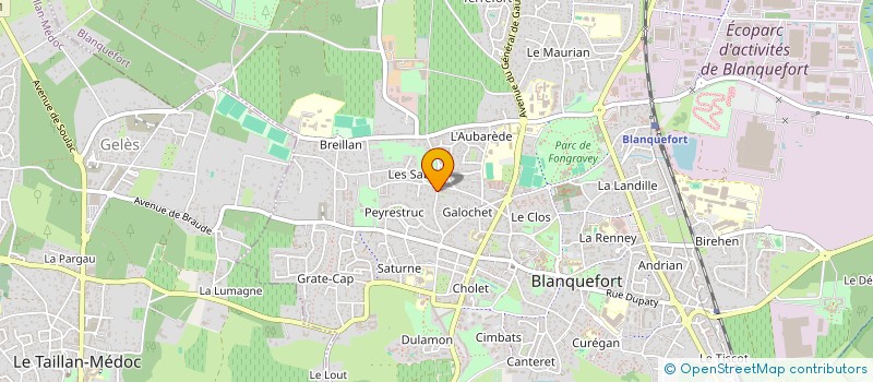 localisation de l'entreprise 815 114 012  à BLANQUEFORT
