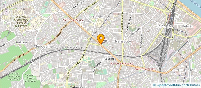 localisation de l'entreprise 815 142 427   BORDEAUX