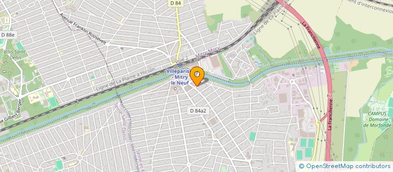 localisation de l'entreprise 815 164 702   VILLEPARISIS