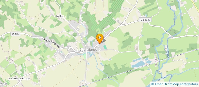localisation de l'entreprise 815 165 642   CHAHAIGNES