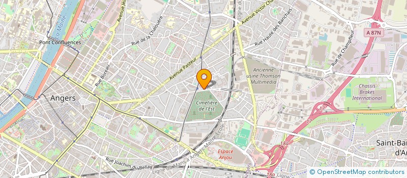 localisation de l'entreprise 815 167 036   BRISSAC LOIRE AUBANCE