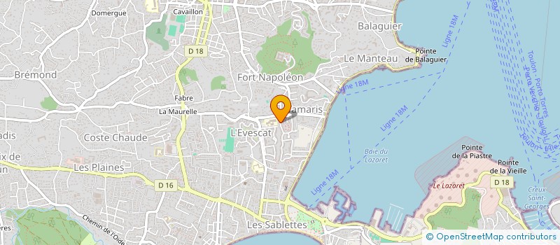 localisation de l'entreprise 815 168 950  à LA SEYNE-SUR-MER