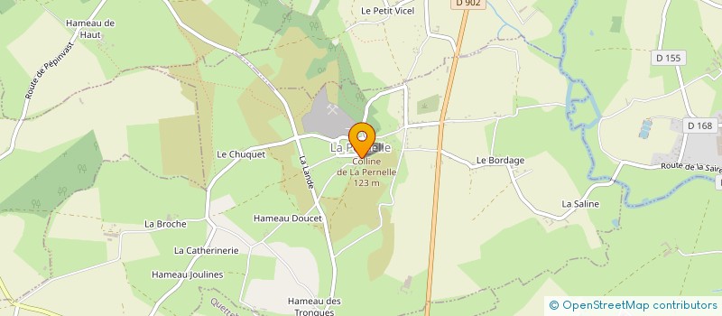 localisation de l'entreprise 815 183 546   LA PERNELLE