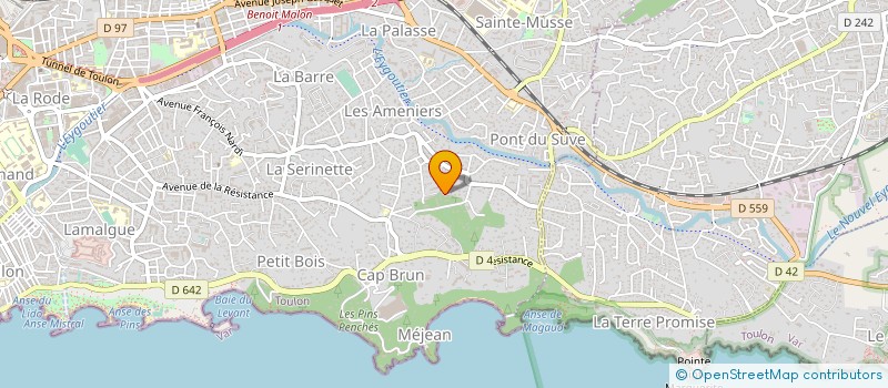 localisation de l'entreprise 815 202 684   TOULON