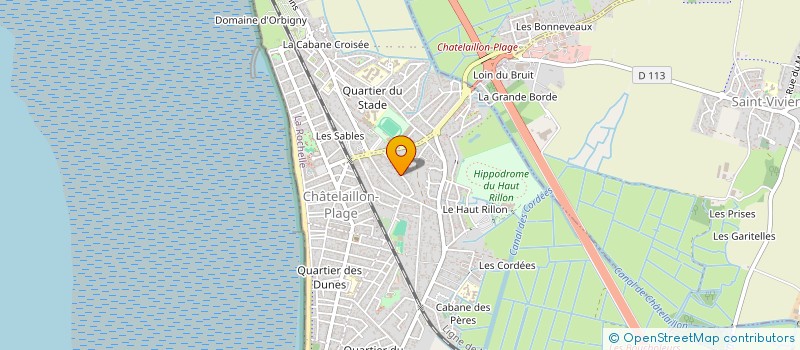 localisation de l'entreprise 815 213 343 à CHATELAILLON-PLAGE