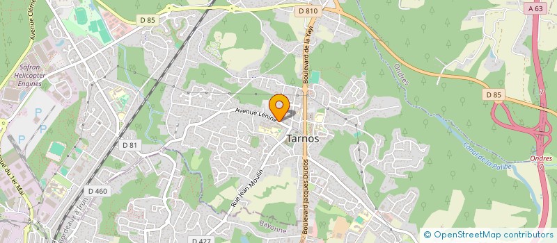 localisation de l'entreprise 815 219 548   TARNOS