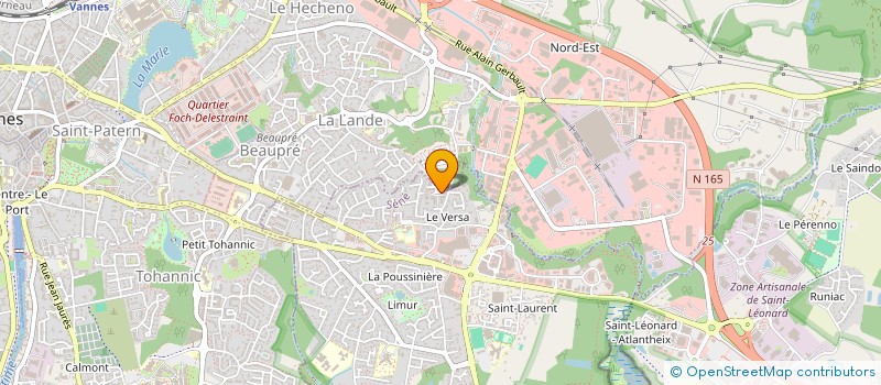 localisation de l'entreprise 815 245 899  à VANNES