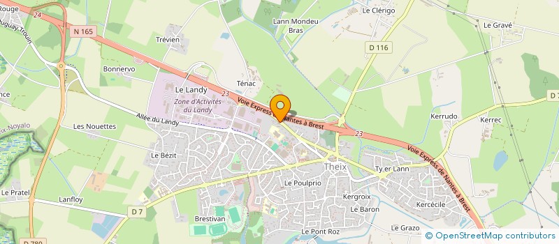 localisation de l'entreprise 815 245 956   LANGUIDIC