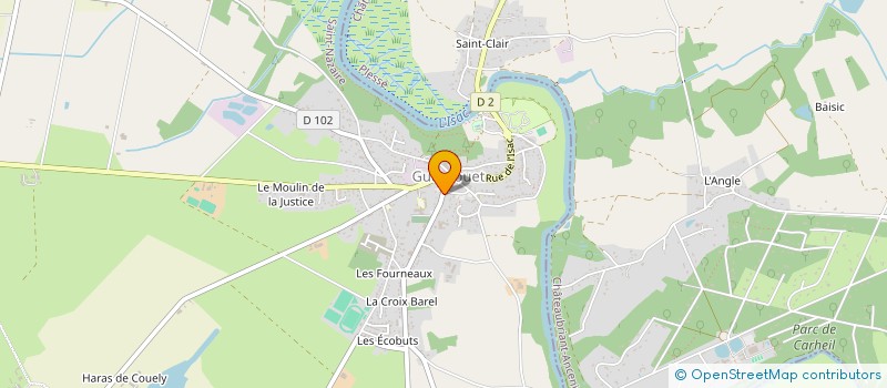 localisation de l'entreprise 815 261 128   GUENROUET