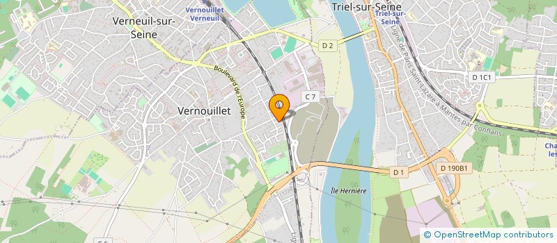 localisation de l'entreprise 815 273 180 à VERNOUILLET