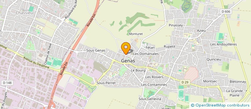 localisation de l'entreprise 815 274 873   CHAPONNAY