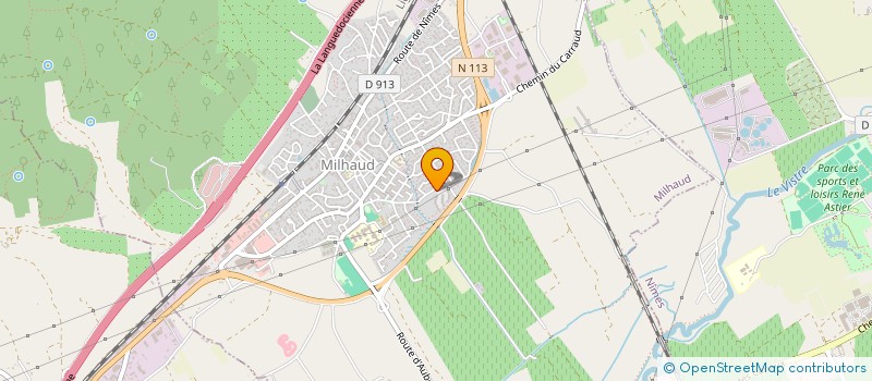 localisation de l'entreprise 815 277 116   MILHAUD