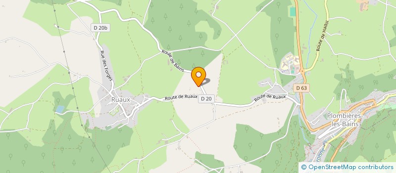 localisation de l'entreprise 815 278 734   PLOMBIERES-LES-BAINS