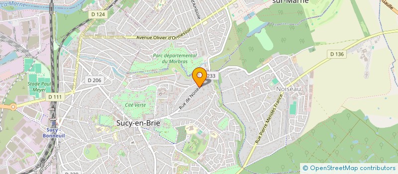 localisation de l'entreprise 815 297 965 à SUCY-EN-BRIE