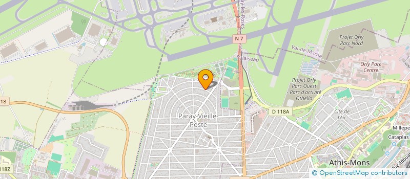 localisation de l'entreprise 815 303 136 à PARAY-VIEILLE-POSTE