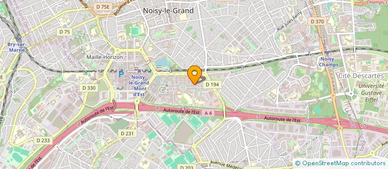 localisation de l'entreprise 815 308 689 à NOISY-LE-GRAND