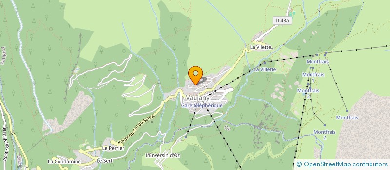 localisation de l'entreprise 815 326 970   VAUJANY