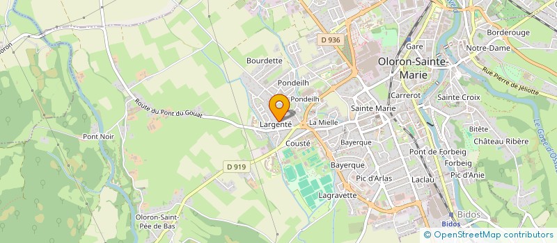 localisation de l'entreprise 815 328 828  à PAU