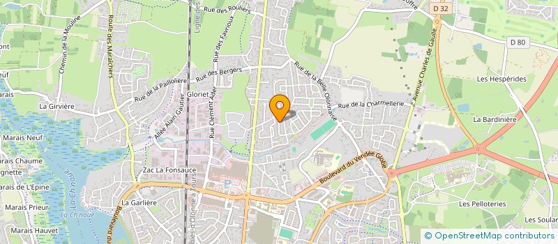 localisation de l'entreprise 815 332 994   LES SABLES-D'OLONNE