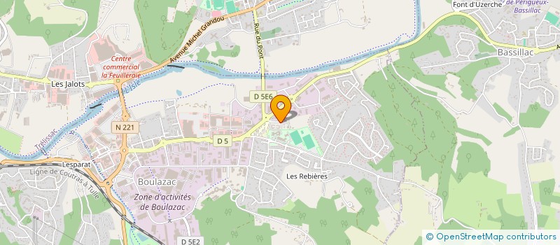 localisation de l'entreprise 815 355 326 à BOULAZAC ISLE MANOIRE