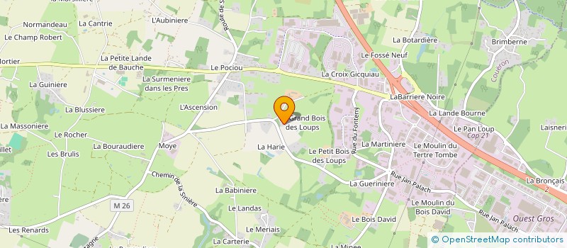 localisation de l'entreprise 815 368 725   INDRE