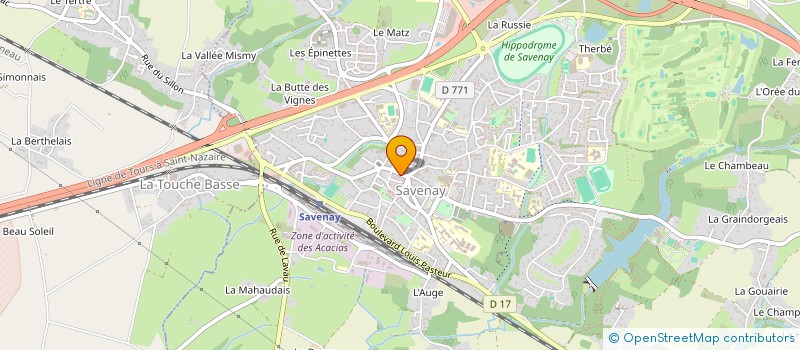 localisation de l'entreprise 815 368 774   SAVENAY