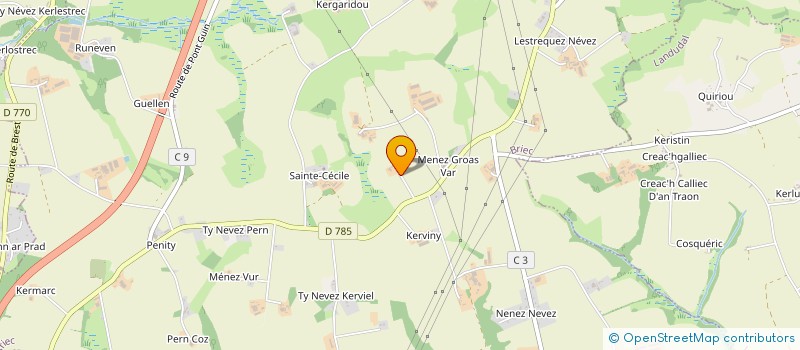 localisation de l'entreprise 815 371 612  à FOUESNANT