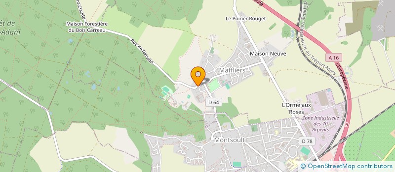 localisation de l'entreprise 815 390 448 à MAFFLIERS
