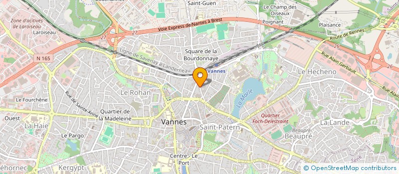 localisation de l'entreprise 815 392 899 à BRUZ