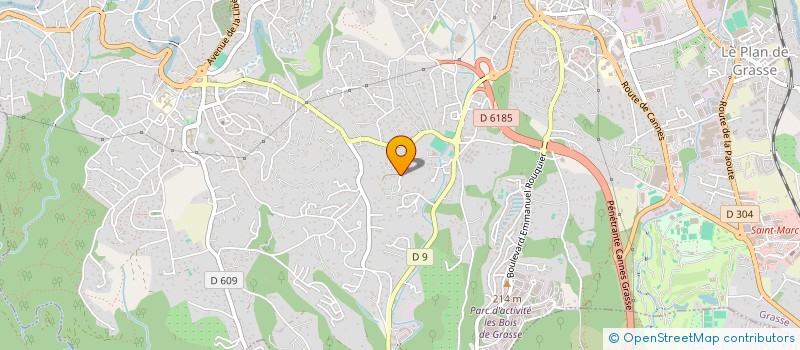localisation de l'entreprise 817 385 974 à LA ROQUETTE-SUR-SIAGNE