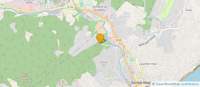 localisation de l'entreprise 817 390 230  à SAINTE-MAXIME