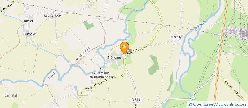 localisation de l'entreprise 817 414 394   BROUT-VERNET