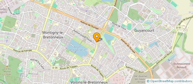 localisation de l'entreprise 817 428 774   ELANCOURT