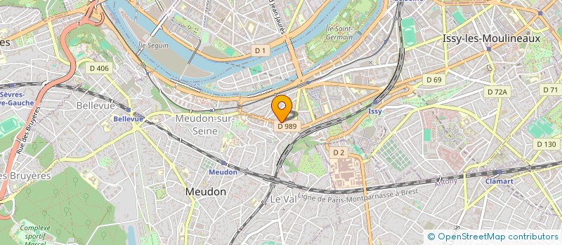 localisation de l'entreprise 817 446 644 à ISSY-LES-MOULINEAUX
