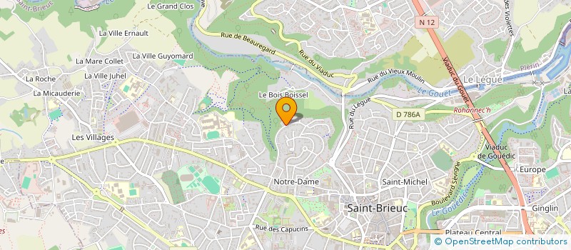 localisation de l'entreprise 817 456 205  à SAINT-BRIEUC