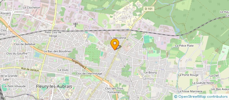 localisation de l'entreprise 817 459 506   FLEURY-LES-AUBRAIS