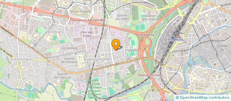localisation de l'entreprise 817 462 542 à STRASBOURG