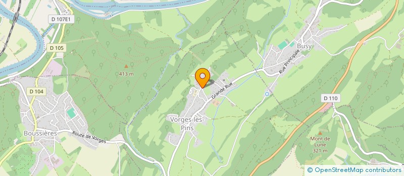 localisation de l'entreprise 817 464 704   VORGES-LES-PINS