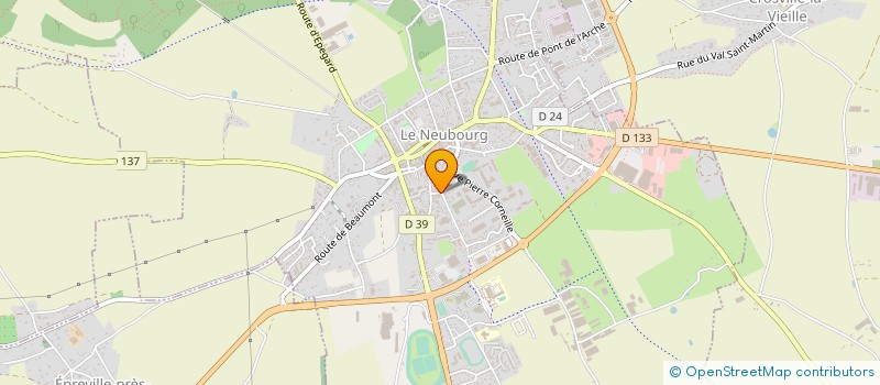 localisation de l'entreprise 817 482 706   BERNAY