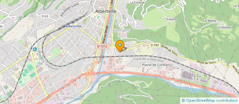 localisation de l'entreprise 817 496 961   ALBERTVILLE