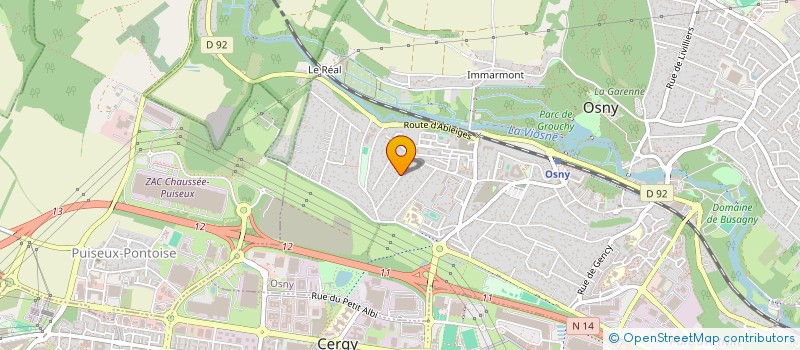 localisation de l'entreprise 817 501 604 à OSNY