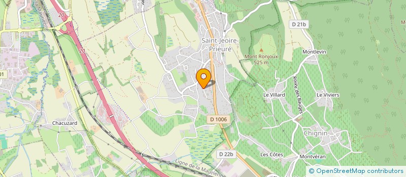 localisation de l'entreprise 817 513 591   SAINT-JEOIRE-PRIEURE