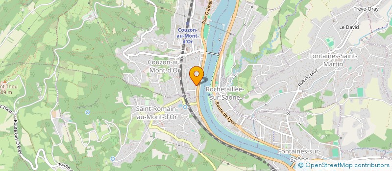 localisation de l'entreprise 817 520 604   COUZON-AU-MONT-D'OR