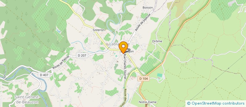 localisation de l'entreprise 817 535 982   RIBES