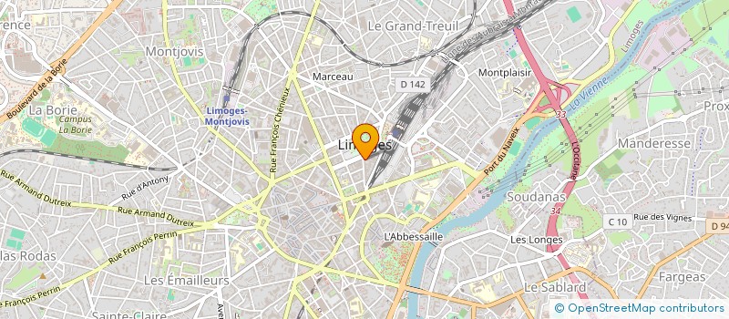 localisation de l'entreprise 817 538 507 à LIMOGES